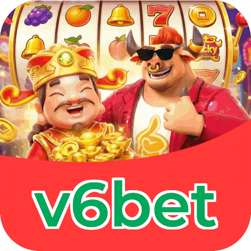 Interface do aplicativo v6bet mostrando jogos disponíveis no iOS e Android